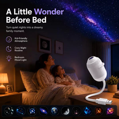 ✨ Plug-and-Play HD Star Projector